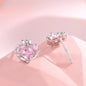 Sweet Girl Sterling Silver Zircon Clavicle Chain Necklace
