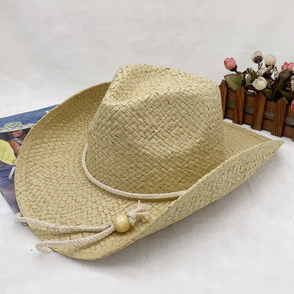 Lala Grass Hand-Woven Mens Straw Hat