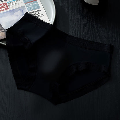 Ice Silk Seamless Lightweight Mens 3D Pouch High-elastic Briefs