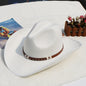 Men's Felt Riding Woolen Cowboy Hat