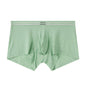 Mens Ice-silk Boxer Briefs Breathable And Cool-feel For Sports