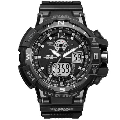 Modern Sport Watch For Men and Woman With LED Digital Quartz Display Men's Top Brand Luxury Digital-watch Relogio Masculino In Army Military Popular Design Waterproof 50M