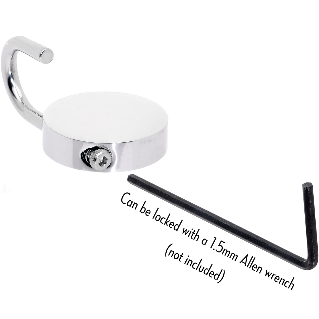 8G Round Padlock Ear Weight Set