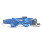 Pet Bow Collar Nylon Ribbon Multi-color Adjustable With Bell Pet Decorations