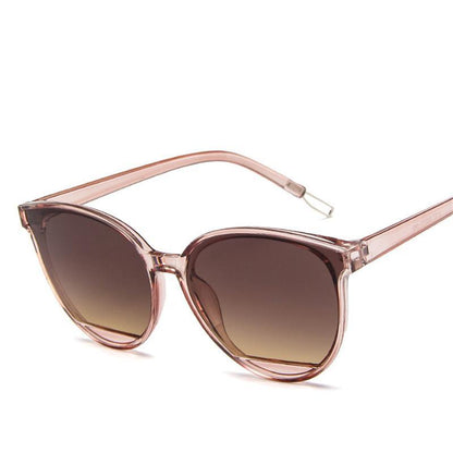 New 2020 Luxury Fashion Sunglasses Women Vintage Metal Eyeglasses With Mirror Classic Vintage Oculos De Sol Feminino And UV400 Protection
