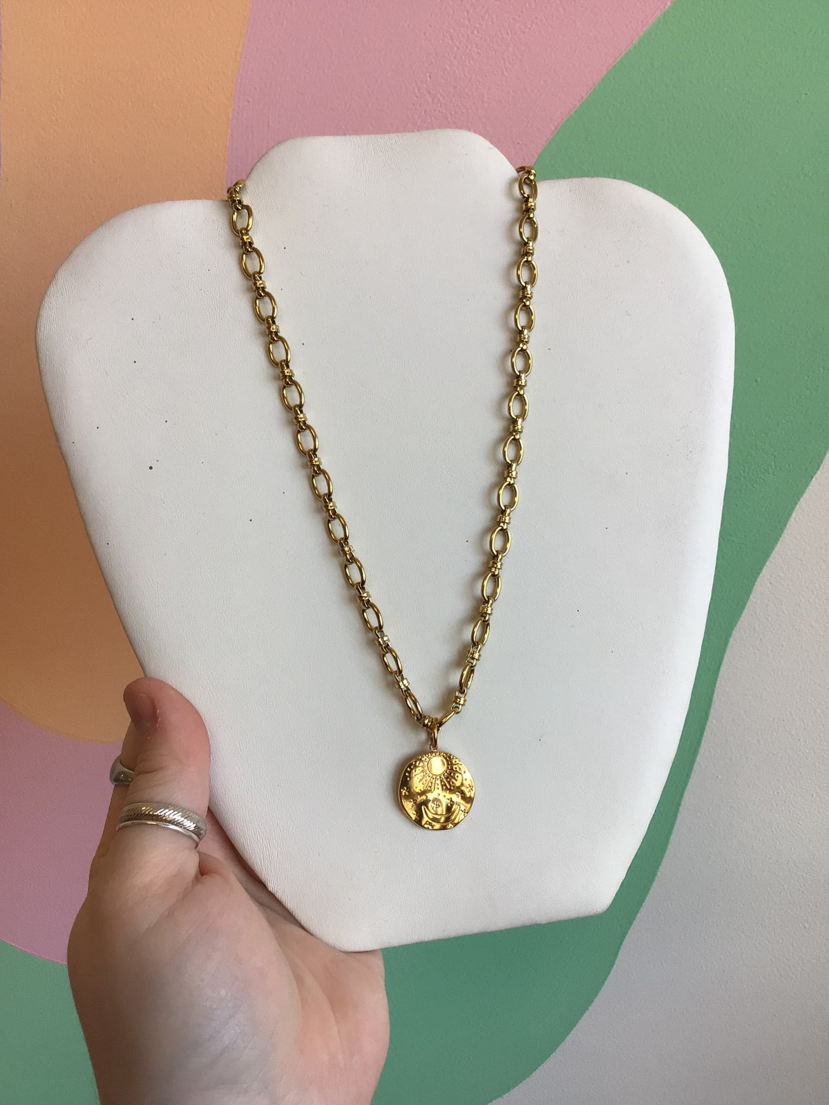 Single Charm Titanium Necklaces
