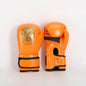 Boys Muay Thai Boxing Training With A Punching Bag And Gloves