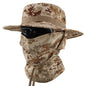 Multi-functional Outdoor Sun Protection Breathable Round-brim Fishing Hat