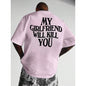 Mens European-size Cotton T-shirt