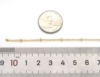Dainty Ball chain by yard, Wholesale chain LX170