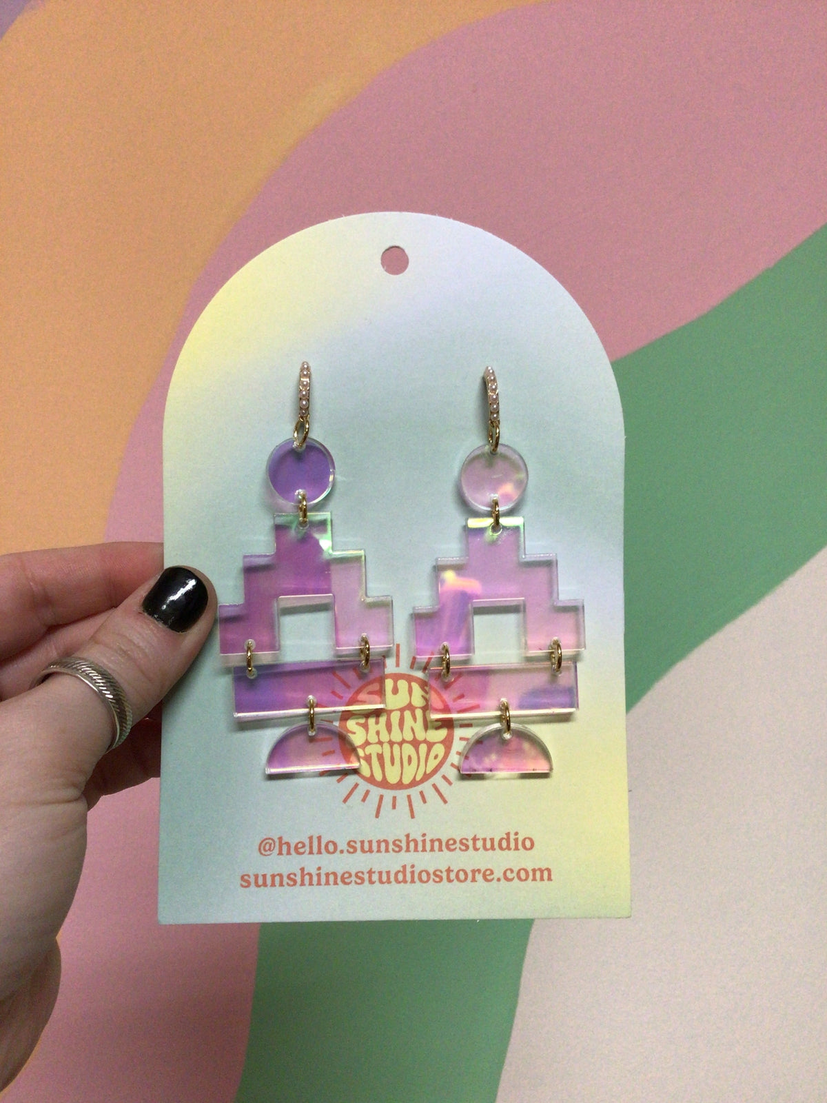 Creating Drama Earrings