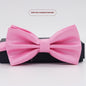 Men's Solid Color Formal Wear Wedding Business Casual Groom Groomsman Bow Tie