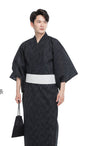 Yukata Home Leisure Set Traditional Bath Gown For Cool Breathable Wear At Home