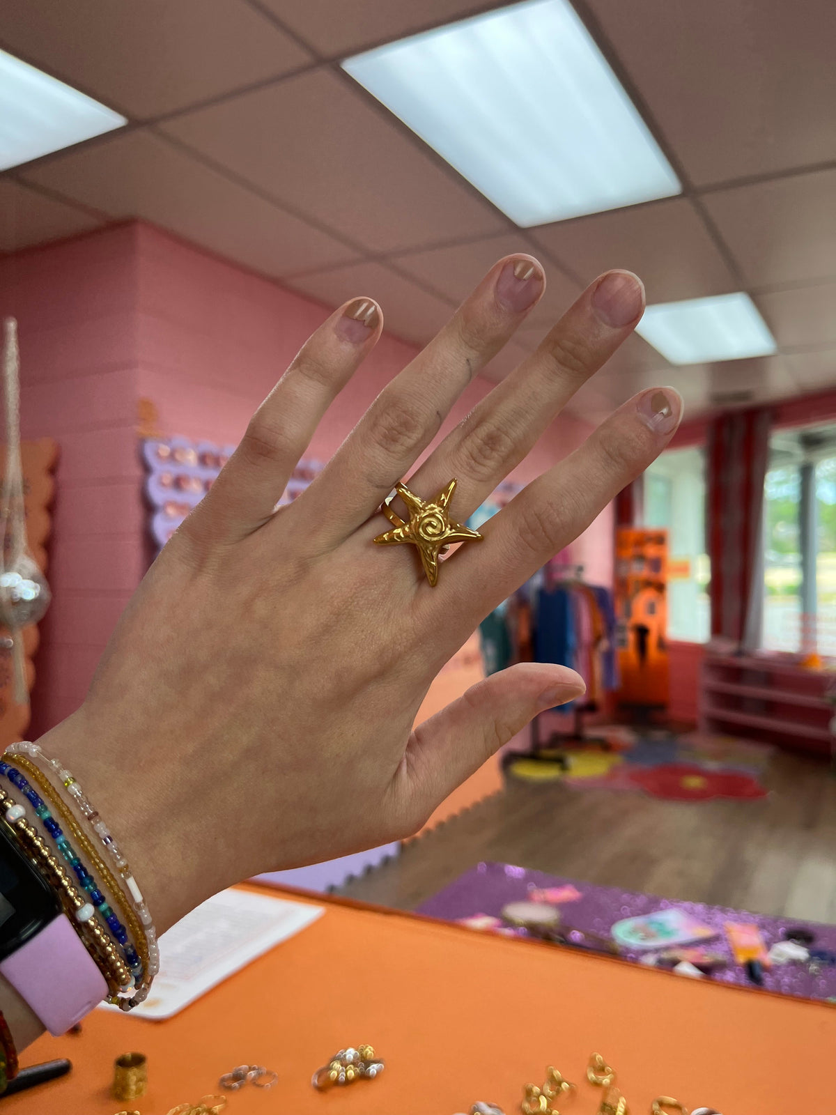 Stargirl Titanium Ring