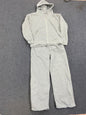 Loose-fit Tailored Hooded Zip-up Sweatshirt Jacket