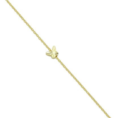 Gold 3D Butterfly Spacer Beads, Sku#LD643