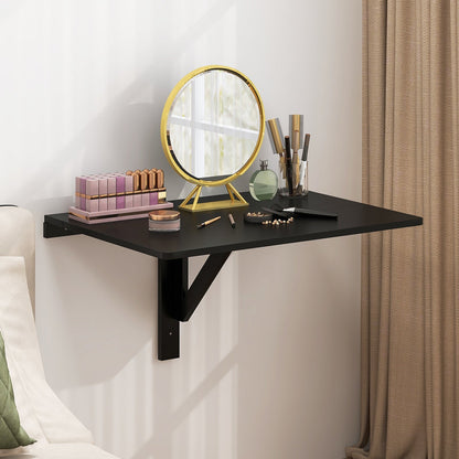 31.5 x 23.5 Inch Wall Mounted Folding Table for Small Spaces