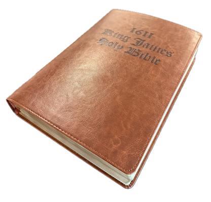 1611 King James Bible - Brown