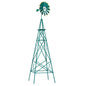 8 Feet Windmill Metal Ornamental Wind Wheel Weather Resistant