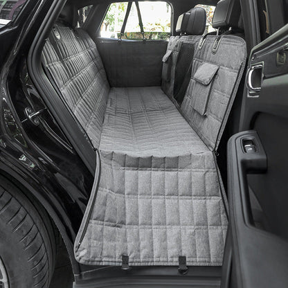 New Vehicle-mounted Pet Mat Water And Dirt Resistant Rear Universal