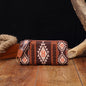 Bohemian Hand-carry Wallet Vintage Print