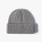 Knitted Cuff Short Fisherman Hat Mens Womens Winter Warm Beanie