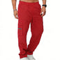 Outdoor Loose Men's Multi-Pocket Casual Sports Pants