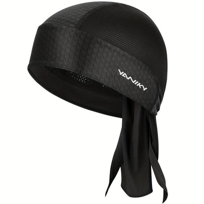 Mens Minimalist Text-printed Bandana Hat