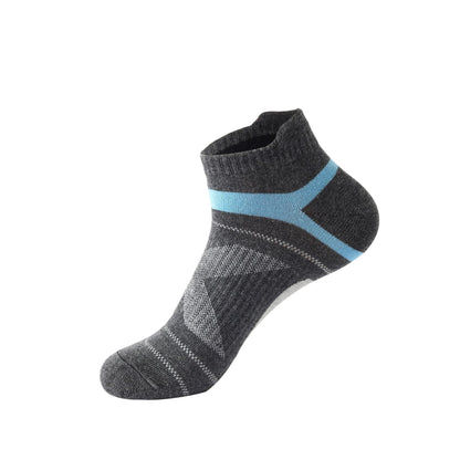 Short Cotton Socks Sweat-absorbent And Odor-resistant Mens Running Sport Socks
