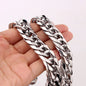 chunky silver necklace