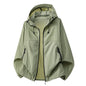Mens Summer Hooded Sun-Protective Lightweight Jacket