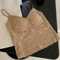 Womens Retro Floral Lace Camisole Top