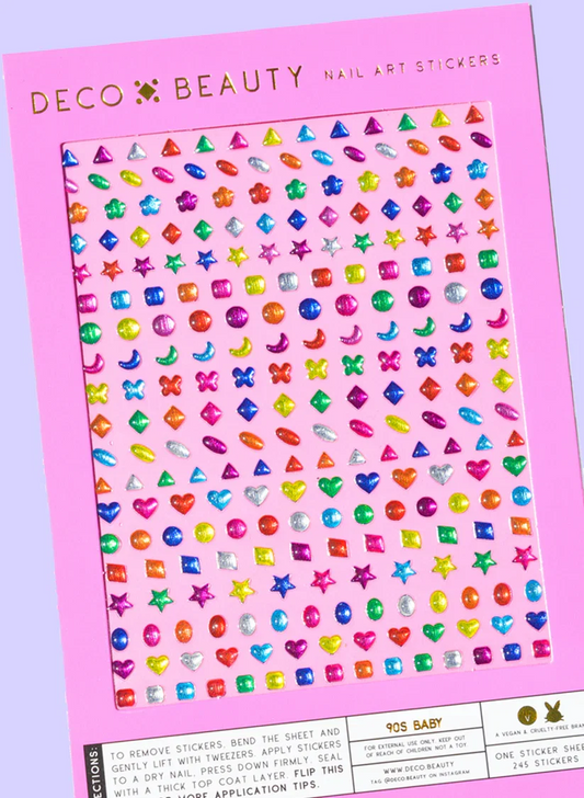 "90s Baby" Deco Beauty Nail Art Stickers