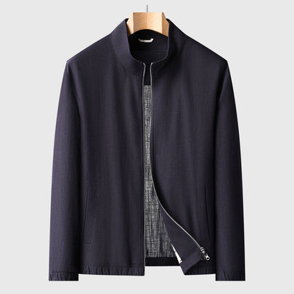 SpringSummer New Mens Jacket Made With Linenlightweight