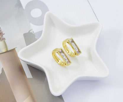 CZ Bridge Shape Adjustable Ring, Sku#LD248