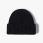 Knitted Cuff Short Fisherman Hat Mens Womens Winter Warm Beanie