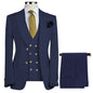 Casual And Versatile Mens Suit Vest Three-Piece Set