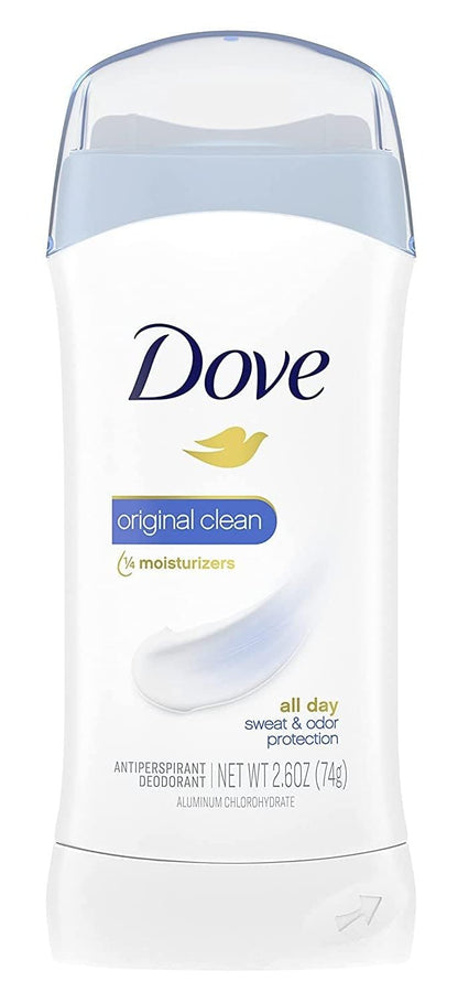 Dove Invisible Solid Anti-Perspirant/Deodorant Original Clean 7.8 Oz Pack of 3
