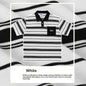 Loose-fitting Polo Shirt With A Lapel Collar Short-sleeved Striped T-shirt
