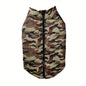 Pet Clothing Winter Thickened Dog Camouflage Clothes