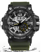 NEW Sport Analog-Digital Watch For Men and Woman  Waterresistant 50M Professional Waterproof Quartz Large Dial Military Wristwatches  With Night Mode