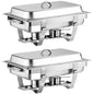 2 Packs Stainless Steel Chafing Dish