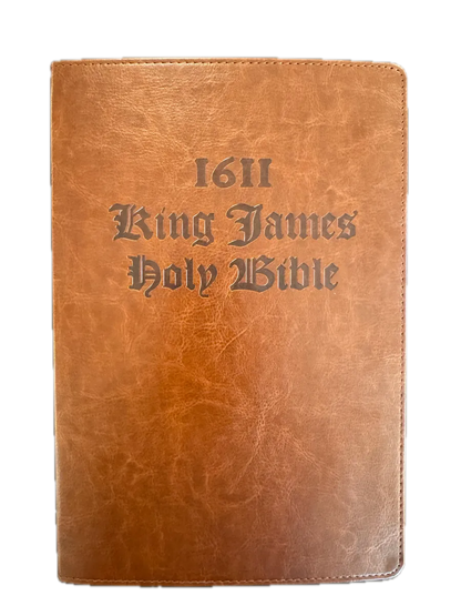 1611 King James Bible - Brown