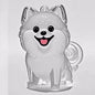 Transparent Fur Storage Box For Puppies Adorable Animal Fur Ball Storage Hanging Ornament Decorative Keepsake Dust-Proof Box Gift