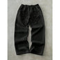Mens Niche Design-forward Loose-fitting Straight-leg Versatile Pants