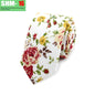 Narrow Casual Patterned Tie For Men