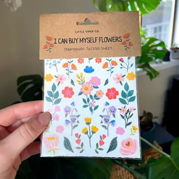 Temporary Tattoo Sheet