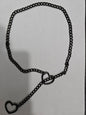 Gothic Cuban Adjustable Love Heart Necklace