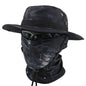 Multi-functional Outdoor Sun Protection Breathable Round-brim Fishing Hat