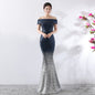 Birthday Party Dress Slimming Host Long Dress